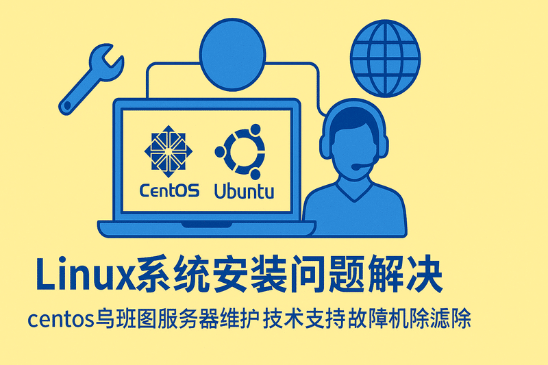Linux系統安裝問(wèn)題解決centos烏班圖服務(wù)器維護技術(shù)支持故障排除