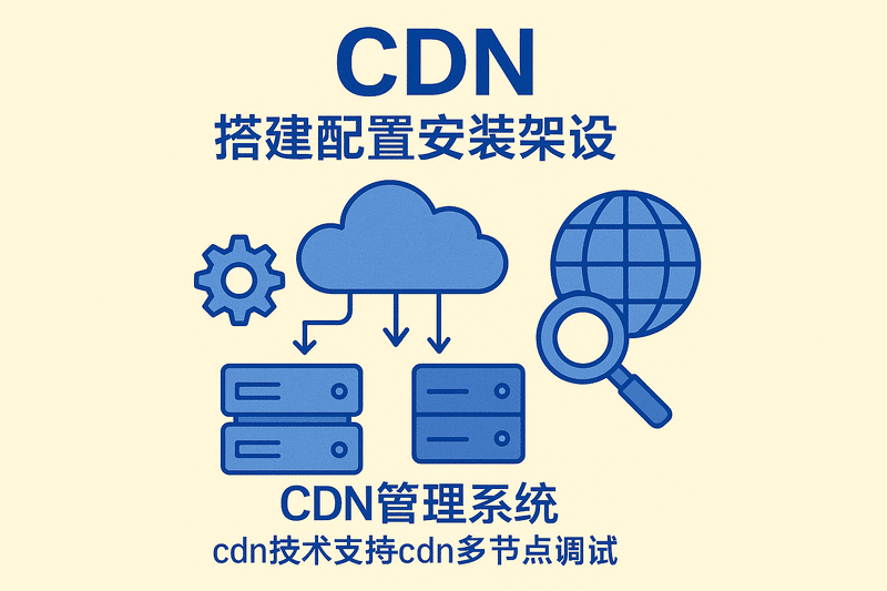 CDN搭建配置安裝架設 CDN管理系統 CDN技術(shù)支持 CDN多節點(diǎn)調試