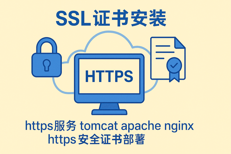 SSL證書(shū)安裝 https服務(wù) tomcat apache nginx https安全證書(shū)部署