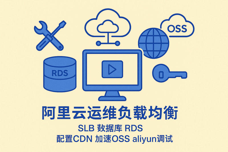 阿里云運維負載均衡 SLB 數據庫 RDS 配置CDN 加速OSS aliyun調試