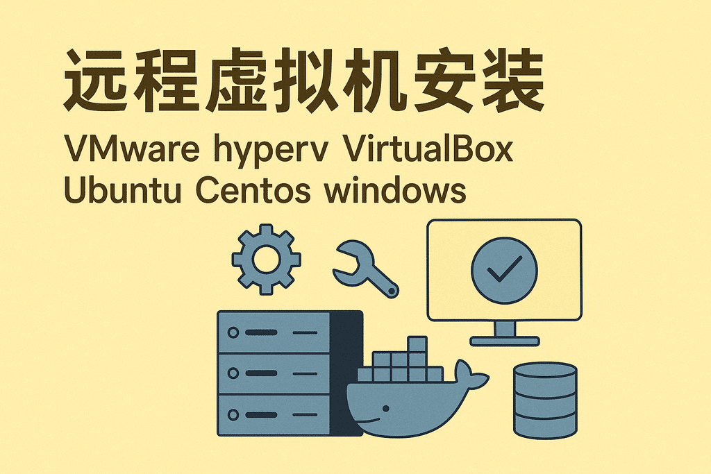 遠程虛擬機安裝VMware hyperv VirtualBox Ubuntu Centos windows