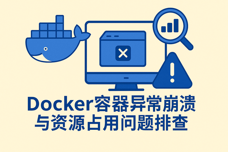 Docker容器異常崩潰與資源占用問(wèn)題排查，性能調優(yōu)與容器監控技術(shù)支持服務(wù)